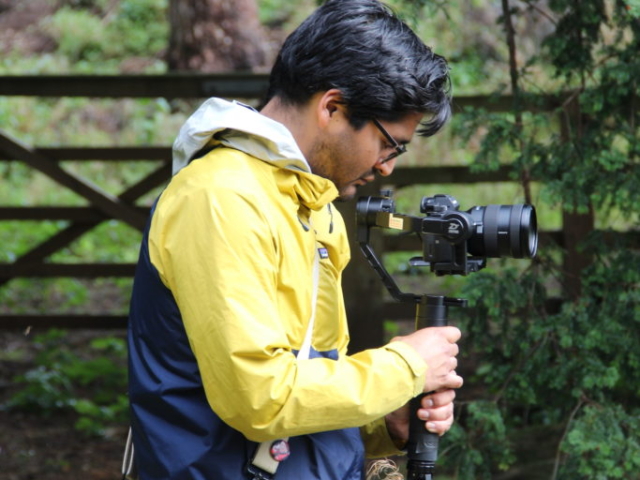 Mario Cruzado Filming